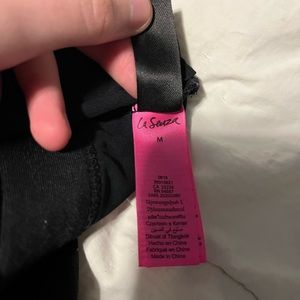 Black and Blue sports bra size medium la senza